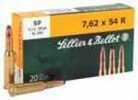 7.62X54mm Russian 20 Rounds Ammunition Sellier & Bellot 180 Grain Soft Point