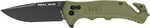 Real Avid RAV-4 Knife Assisted Folding 3.25" BLD Green Nylon