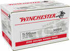 Winchester 5.56 Nato Case Lot 55 Gr FMJ 800 Round