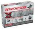 12 Gauge 5 Rounds Ammunition Winchester 3" 1 oz Lead #Slug