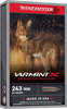 Winchester Varmint-XP 243 Winchester 65 Grain Extreme PT 20 Rounds