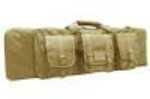 Bulldog Cases 43" Double Tactical Cs 3 Large Accessory Pockets Tan