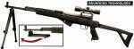 Advanced Technology Intl. Adv. Tech. Bipod For SKS Featherweight Black Nylon