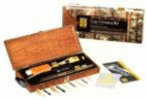 Hoppe's Deluxe Gun Cleaning Kit W/Wood Storage Case