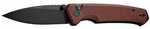CIVIVI Knife ALTUS 2.97" Burgundy G10/Black STNWSH Blade