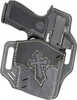 VERSACARRY Compound Arc Angel OWB Holster Grey/Black Size 3