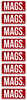 MTM Ammo Caliber LABELS Mags 8-Pack
