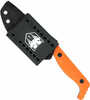Cobratec Kingpin 4" Fixed Bld Orange D2 Steel kydex Sheath