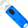 COBRATEC OTF Bottle Opener Blue 4.62" OAL W/Lanyard Loop