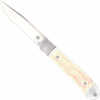 CobraTec Knives CTTHRWT Trapper Hidden Release White