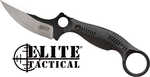 MASTER CUTLERY Elite Tactical Rout 3.25" Persian Blade Fixed Black/SS