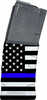 MFT EXD Magazine AR15 5.56X45 30Rd Blue Line Flag