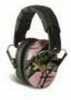 Walker's Game Ear / GSM Outdoors Pro Low Profile Folding Muff - Pink Mossy Oak