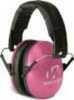 Walker's Game Ear / GSM Outdoors Pro Low Profile Folding Muff - Pink