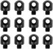 GROVTEC 1/8" Machine SCREWS 12-Pack Black
