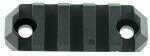 Grovtec USA Inc. Rail Section M-LOK 2.2" 5 Slot Aluminum Black