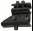 Harris Engineering No.4 Barrel CLAMPING Bipod Mount Black