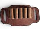 1791 Gunleather HNTABSLRBRWA Ammo Belt Slide Brown Leather 30-06 Springfield