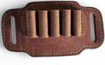 1791 Gunleather HNTABSMRBRWA Ammo Belt Slide Brown Leather