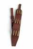 1791 Gunleather HNTASMRBRWA Hunt Ammo Sling Oiled Brown Leather 32" To 37" OAL