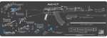 CERUS Gear 3MM PROMATS 12"X36" AK-47 Instructional Char Gray