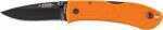 Ka-Bar DOZIER Folding Hunter 3" Blaze Orange