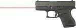LaserMax Guide Rod Red for Glock 43