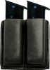 TAGUA Double Mag Pouch OWB Leather Most 9MM Black AMBI
