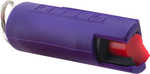 Guard Dog Pepper Spray Purple Hard Case W/ Keyring 1/2 Ounce