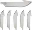 Outdoor Edge 2.2" Drop Point Blade Pack 6 SS BLADES