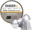 Sig Pellets .177 Dagger DOMED 10.03Gr Lead Alloy 500 CT.