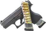 Ets Magazine For Glock .380acp 9rd Carbon Smoke Fits 42