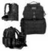 G.P.S. Tactical Range Backpack W/Waist Strap Black Nylon