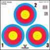 30-06 Outdoors Paper Target Archery 3-Spot 17"X17" 100CT