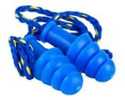 Walkers Rubber Ear Plugs Braided Cord 27Db Blue 1-Pair Model GWPTPRCORDBL