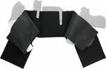 GALCO UNDERWRAP Black Belly Band 2 Leather HOLSTERS Med 36-40