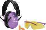 Walker's Game Ear / GSM Outdoors Women Combo Kit - Purple