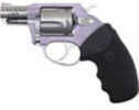 Charter Arms Revolver Lavender Lady 22 MAG 2" Barrel 6 Round Stainless Steel Black Grip 52340