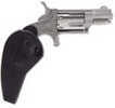 North American Arms Mini 22 Long Rifle 1.1" Barrel 5 Round Holster Grip Stainless Steel Revolver NAA-22 -HG