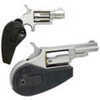 North American Arms Mini 22 Magnum 1.6" Barrel 5 Round Holster Grip Stainless Steel Revolver NAA-22M-HG