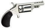 North American Arms 22 Magnum 1.12" Barrel 5 Round Black Rubber Grip Stainless Steel Revolver NAA22MGRC