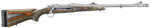 Ruger M77 Hawkeye Guide Gun 30-06 Springfield 20"Stainless Steel Barrel With Sights 4 Round Laminated Green Mountain Wooden Stock Bolt Action Rifle 47118