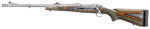 Ruger M77 Hawkeye Guide Gun 375 "Left Handed" 20"Stainless Steel Barrel With Muzzle Brake Round Laminated Green Mountain Camo Stock Bolt Action Rifle 47124