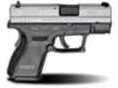 Pistol Springfield Armory XD9 Essentials DAO Sub Compact 9mm Luger 3" Barrel Polymer Bi-Tone 10 Rounds XD9821