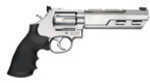Smith & Wesson Performance Center 629 Competitor Revolver 44 Rem Mag 6" Barrel 6 Round Stainless Steel Finish Black Hogue Rubber Grip