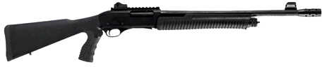 Linberta Tactical 12 Gauge 18.5" Barrel 3" Chamber 5 Round Synthetic Stock Pistol Grip Matte Black Pump Action Shotgun PA101TAC