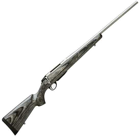 Tikka T3 270 Winchester Short Magnum 24.4" Stainless Steel Barrel 3+1 Rounds Laminated Gray/Black Stock Bolt Action Rifle JRTG340