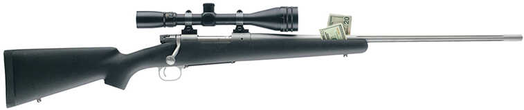 Winchester M70 Extreme Weather Stainless Steel 7mm Remington Magnum 26" Barrel 3+1 Rounds Bell & Carlson Bolt Action Rifle 535206230