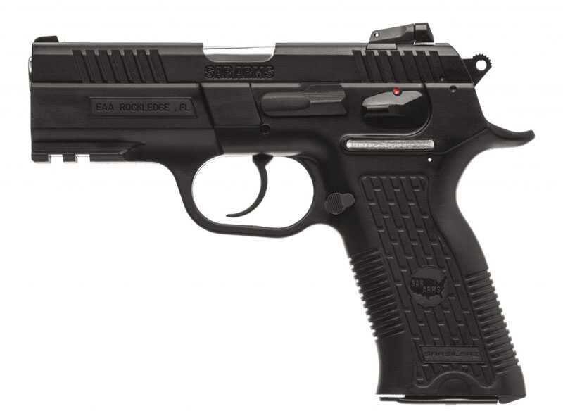 USSG SAR K2P Semi-Auotmatic Pistol 9mm Luger 3.8" Barrel Stainless Steel 16 Rounds 800423