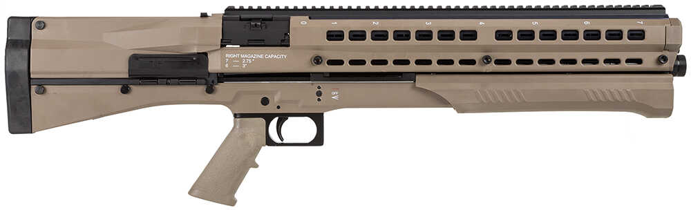 UTAS -USA UTS-7+7 Compliant Pump Shotgun 12 Gauge 18.5" Barrel 3" Chamber 14+1 Rounds Desert Tan Finish PS1CD3